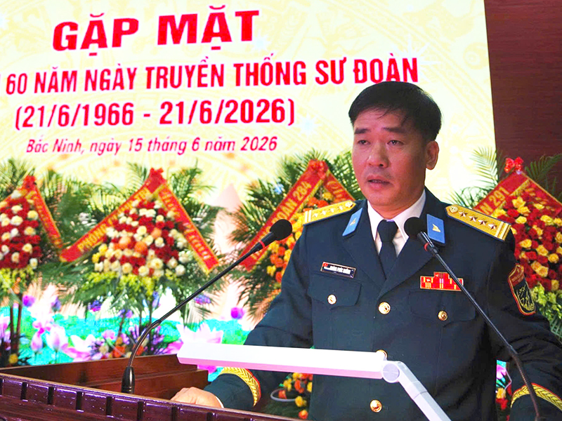 Sư đo&agrave;n 365 tổ chức Gặp mặt kỷ niệm 60 năm Ng&agrave;y truyền thống (21-6-1966/21-6-2026)