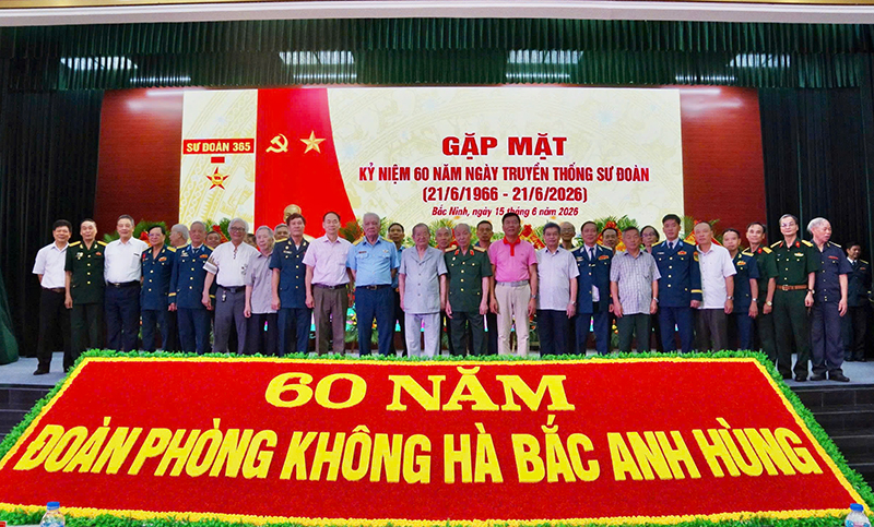Sư đo&agrave;n 365 tổ chức Gặp mặt kỷ niệm 60 năm Ng&agrave;y truyền thống (21-6-1966/21-6-2026)