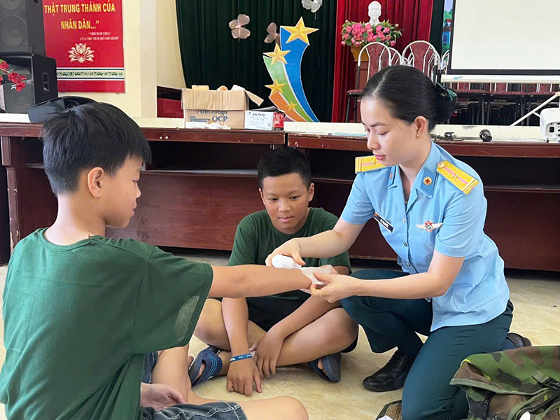 C&aacute;c tổ chức quần ch&uacute;ng Trung đo&agrave;n 250 phối hợp tổ chức Chương tr&igrave;nh kỹ năng sống &ldquo;Học l&agrave;m người chiến sĩ&rdquo; năm 2026