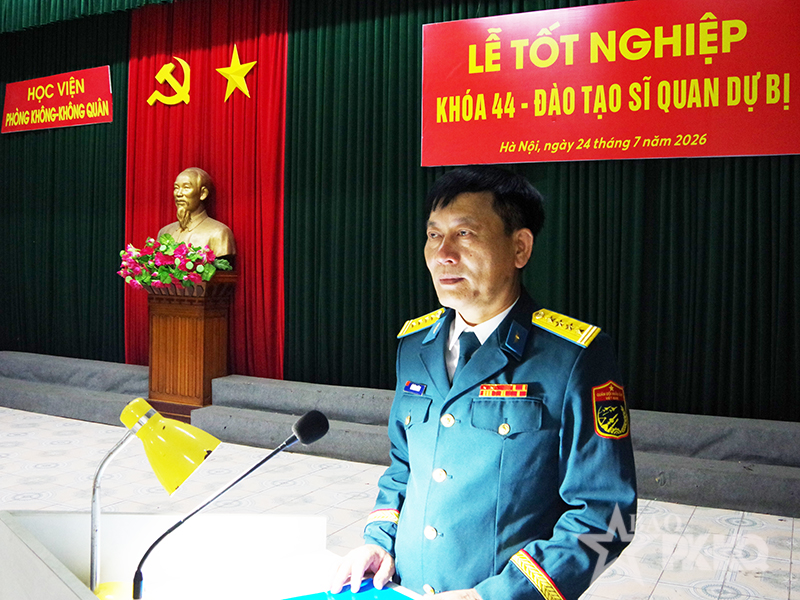 Học viện Phòng không-Không quân tổ chức Lễ tốt nghiệp Khóa 44 - Đào tạo Sĩ quan dự bị