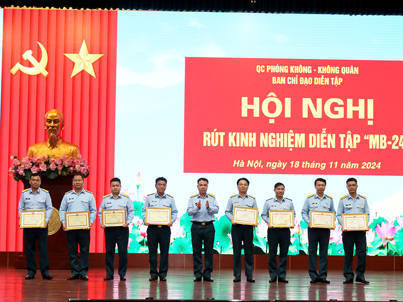 Quân chủng Phòng không - Không quân tổ chức thành công Diễn tập “MB-24”