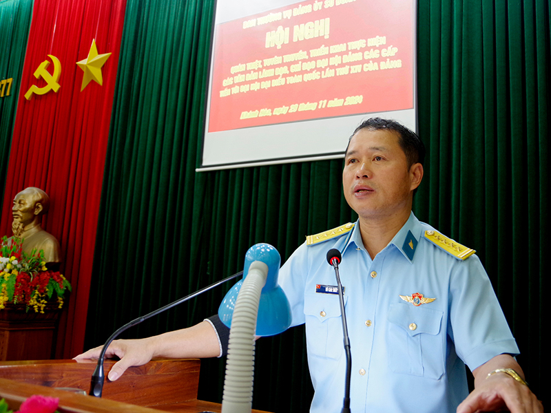 Sư đoàn 377 quán triệt, tuyên truyền, triển khai thực hiện các văn bản lãnh đạo, chỉ đạo đại hội đảng các cấp