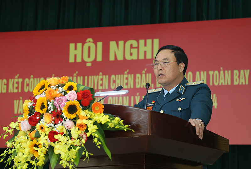 Quân chủng Phòng không - Không quân tổng kết công tác huấn luyện chiến đấu, bảo đảm an toàn bay và xây dựng chính quy, quản lý kỷ luật năm 2024