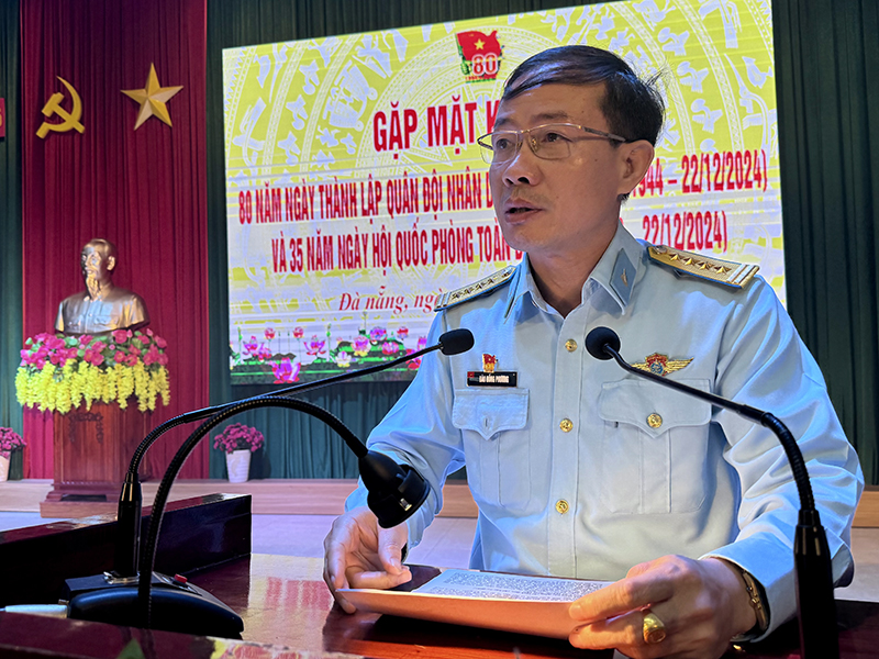 Sư đoàn 375 tổ chức Gặp mặt kỷ niệm 80 năm Ngày thành lập Quân đội nhân dân Việt Nam và 35 năm Ngày hội quốc phòng toàn dân