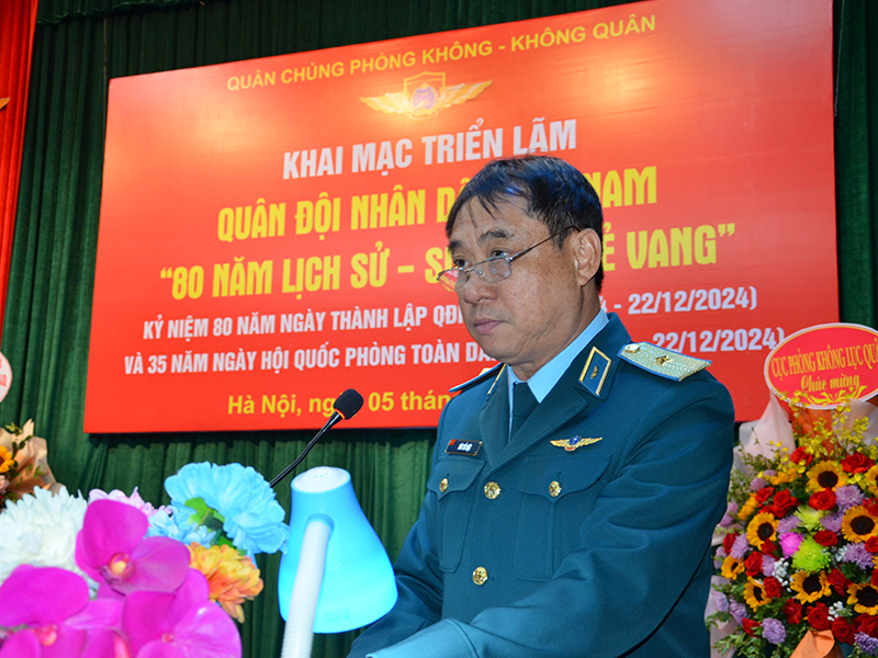 Quân chủng Phòng không - Không quân khai mạc Triển lãm “80 năm lịch sử - Sứ mệnh vẻ vang”