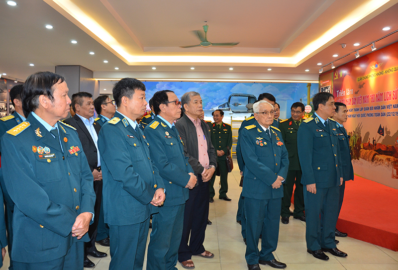 Quân chủng Phòng không - Không quân khai mạc Triển lãm “80 năm lịch sử - Sứ mệnh vẻ vang”