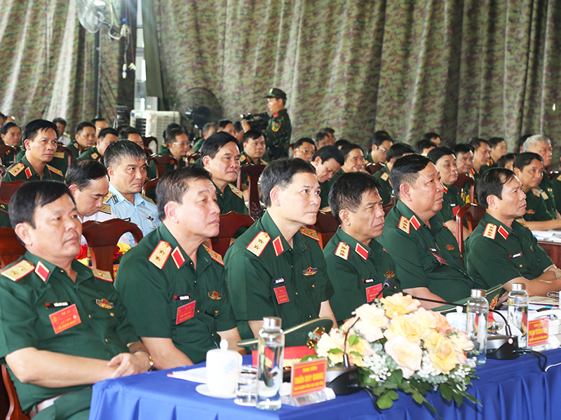 Bộ Quốc phòng khai mạc Diễn tập Tác chiến phòng thủ Quân khu 7