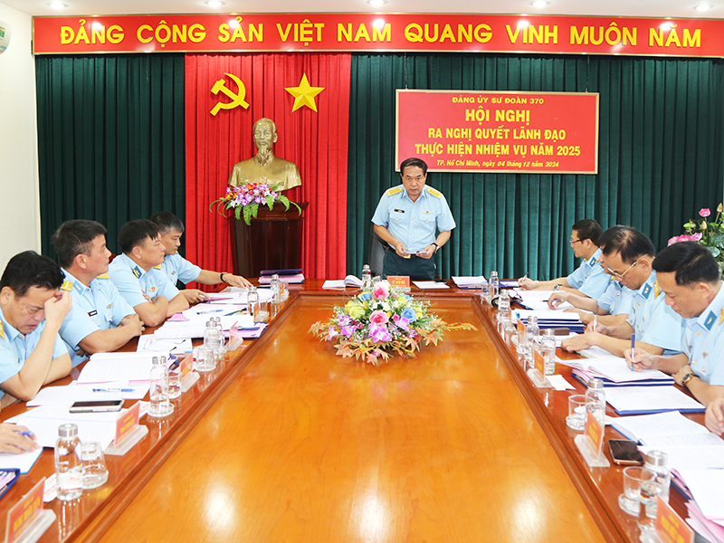 Sư đoàn 370 tập trung nâng cao sức mạnh tổng hợp để hoàn thành tốt nhiệm vụ