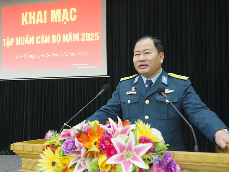 Sư đoàn 365 tập huấn cán bộ năm 2025