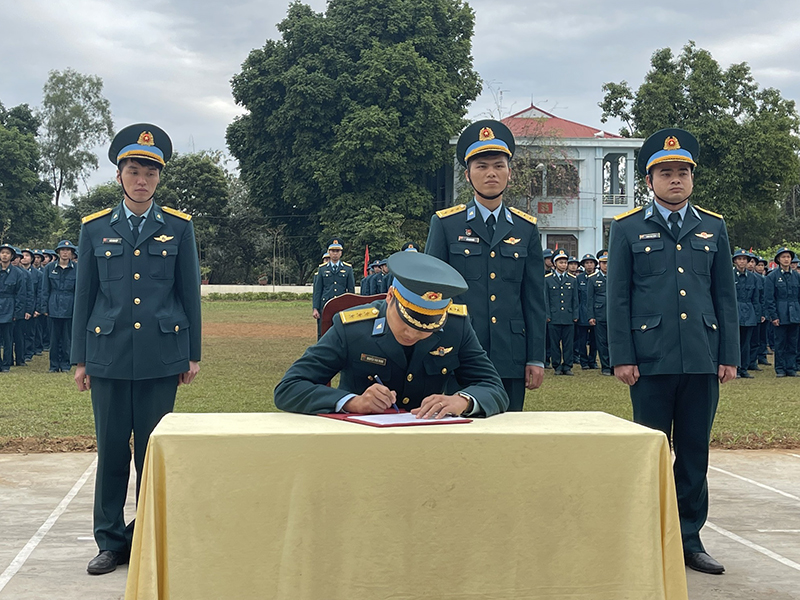 Tiểu đoàn Huấn luyện Chiến sĩ mới, Sư đoàn 365 phát động “Tháng Thanh niên” năm 2024