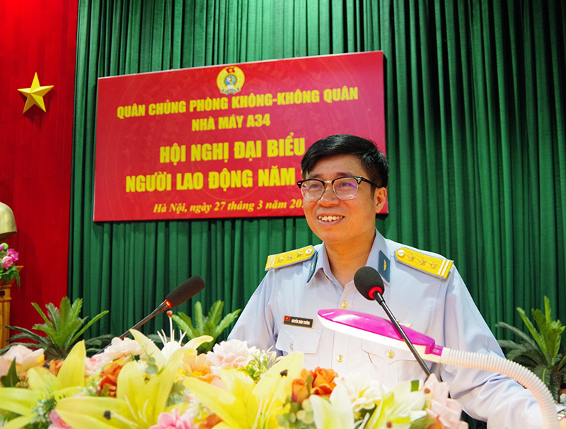 Nhà máy A34 tổ chức Hội nghị đại biểu Người lao động năm 2024