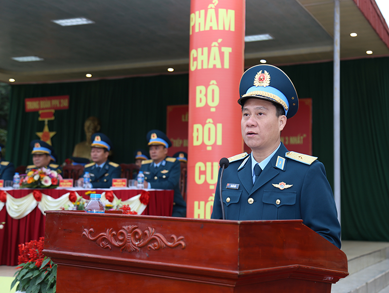 Các đơn vị trong Quân chủng Phòng không - Không quân tổ chức Lễ ra quân huấn luyện và phát động đợt thi đua cao điểm