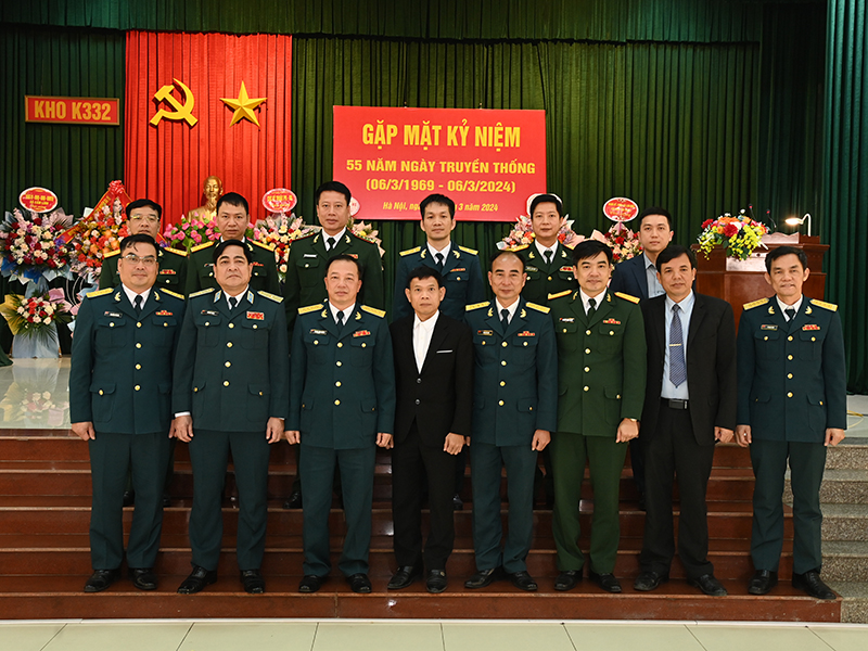 Kho K332 tổ chức Gặp mặt kỷ niệm 55 năm Ngày truyền thống (6-3-1969 / 6-3-2024)