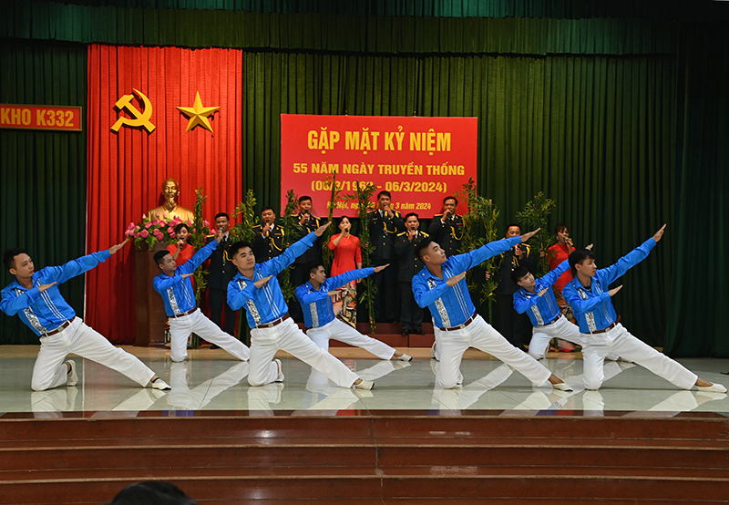 Kho K332 tổ chức Gặp mặt kỷ niệm 55 năm Ngày truyền thống (6-3-1969 / 6-3-2024)