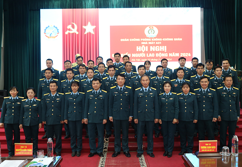 Nhà máy A31 tổ chức Hội nghị đại biểu Người lao động năm 2024