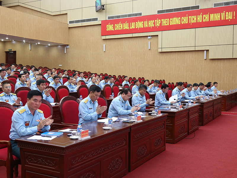 Quân chủng Phòng không - Không quân tổ chức Hội nghị rút kinh nghiệm luyện tập chuyển trạng thái sẵn sàng chiến đấu đầu giai đoạn huấn luyện 1 năm 2024