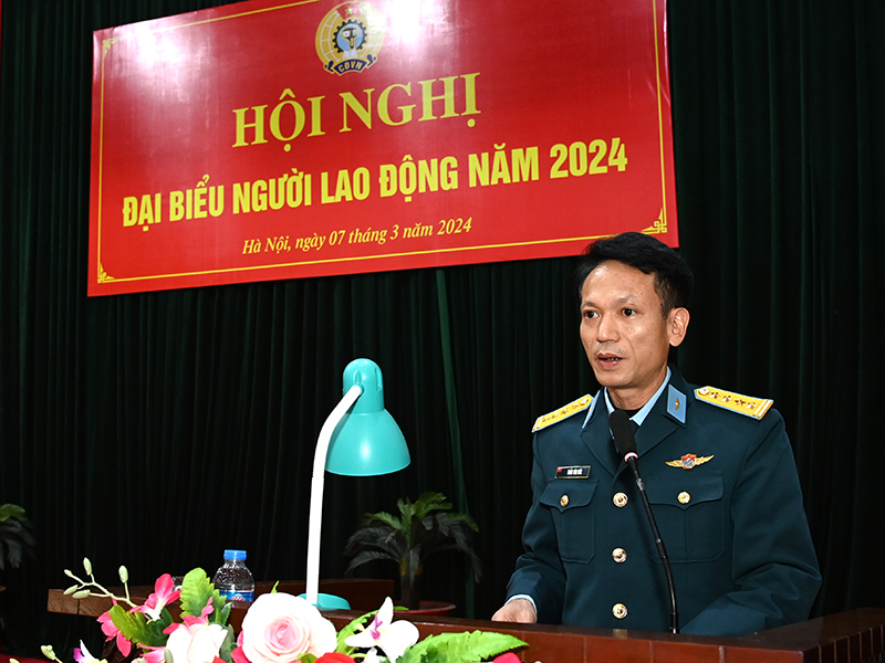 Công đoàn cơ sở Nhà máy Z119 tổ chức Hội nghị đại biểu Người lao động năm 2024
