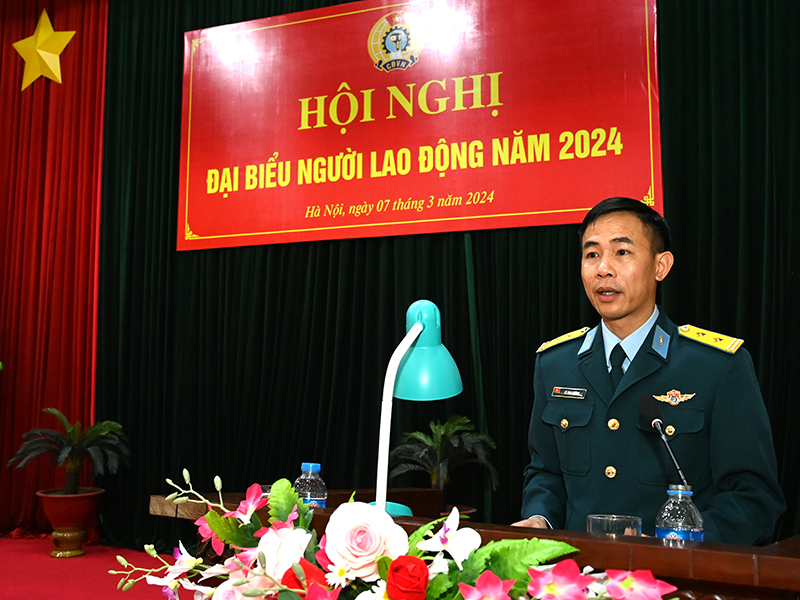 Công đoàn cơ sở Nhà máy Z119 tổ chức Hội nghị đại biểu Người lao động năm 2024
