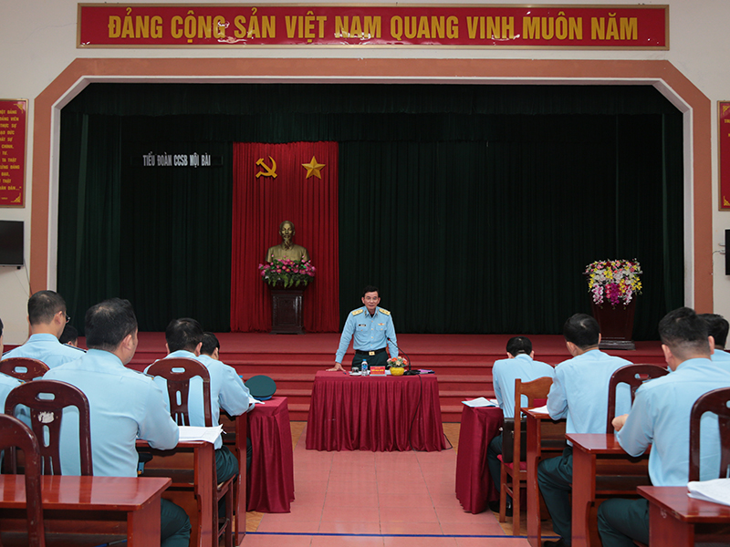 Quân chủng Phòng không - Không quân kiểm tra công tác huấn luyện chiến sĩ mới tại Sư đoàn 361 và Sư đoàn 371