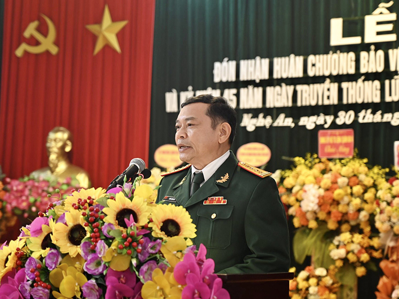 Lữ đoàn Phòng không 283 tổ chức Lễ đón nhận Huân chương Bảo vệ Tổ quốc hạng Nhì và Kỷ niệm 45 năm Ngày truyền thống