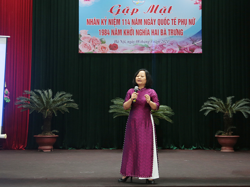 Các cơ quan, đơn vị trong Quân chủng Phòng không - Không quân gặp mặt kỷ niệm 114 năm Ngày Quốc tế Phụ nữ 8-3