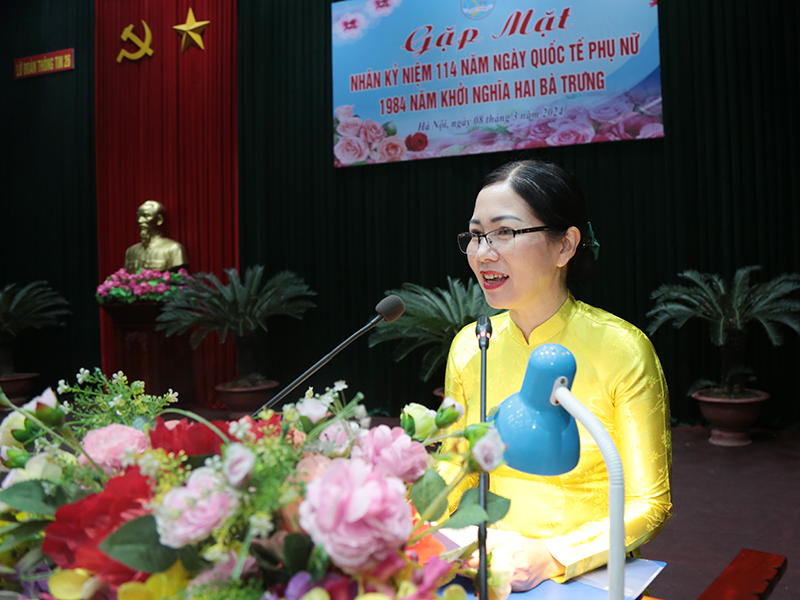 Các cơ quan, đơn vị trong Quân chủng Phòng không - Không quân gặp mặt kỷ niệm 114 năm Ngày Quốc tế Phụ nữ 8-3