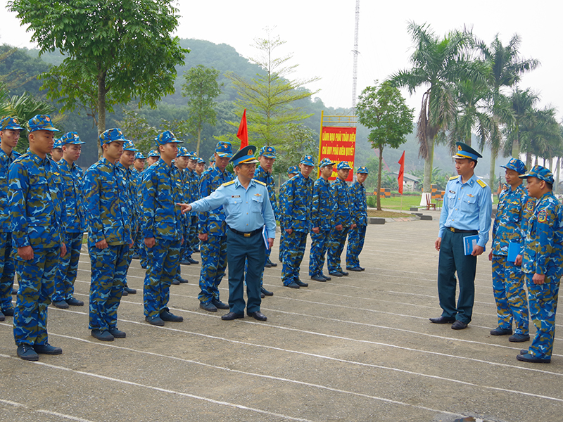 Quân chủng Phòng không - Không quân kiểm tra công tác huấn luyện tháng đầu năm 2024 tại Sư đoàn 363