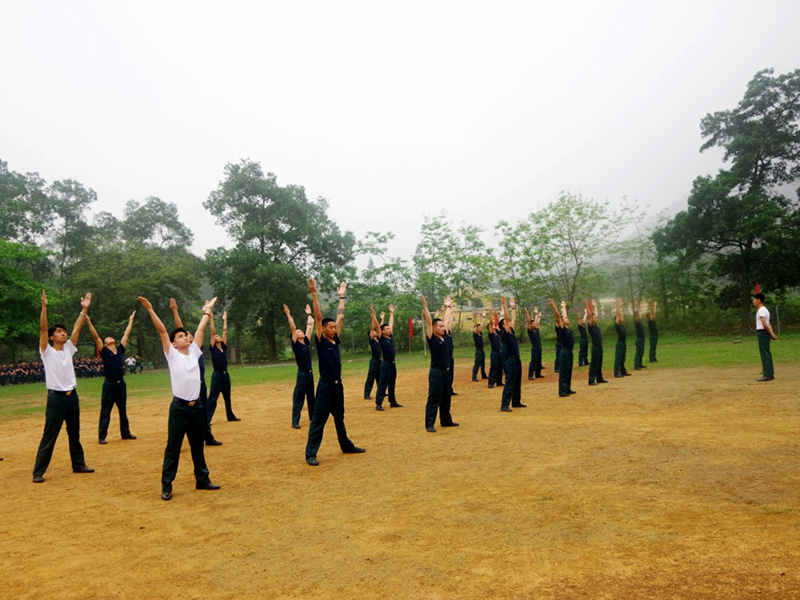 Tiểu đoàn Huấn luyện chiến sĩ mới, Sư đoàn 371 tổ chức Hội thao tháng đầu huấn luyện