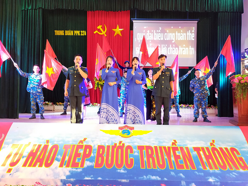Đoàn cơ sở Trung đoàn 224 tổ chức Hội thi Tuyên truyền viên trẻ năm 2024