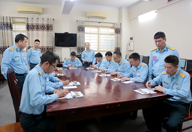 Ngành Cơ yếu Quân chủng Phòng không - Không quân kiểm tra, đánh giá trình độ kỹ năng nghề năm 2024