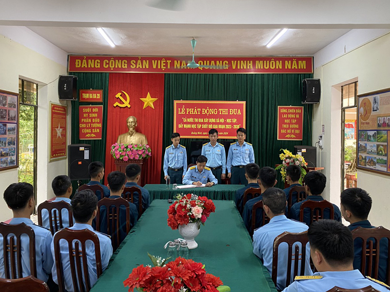Các cơ quan, đơn vị Sư đoàn 363 tổ chức Lễ phát động phong trào thi đua “Cả nước thi đua xây dựng xã hội học tập, đẩy mạnh học tập suốt đời giai đoạn 2023- 2030”