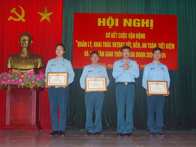 Trung đoàn 236 tổ chức Hội nghị sơ kết Cuộc vận động 50 giai đoạn 2020 - 2024