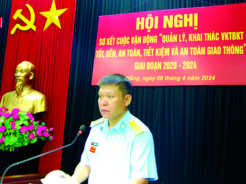 Trung đoàn 290 tổ chức Hội nghị sơ kết Cuộc vận động 50 giai đoạn 2020-2024