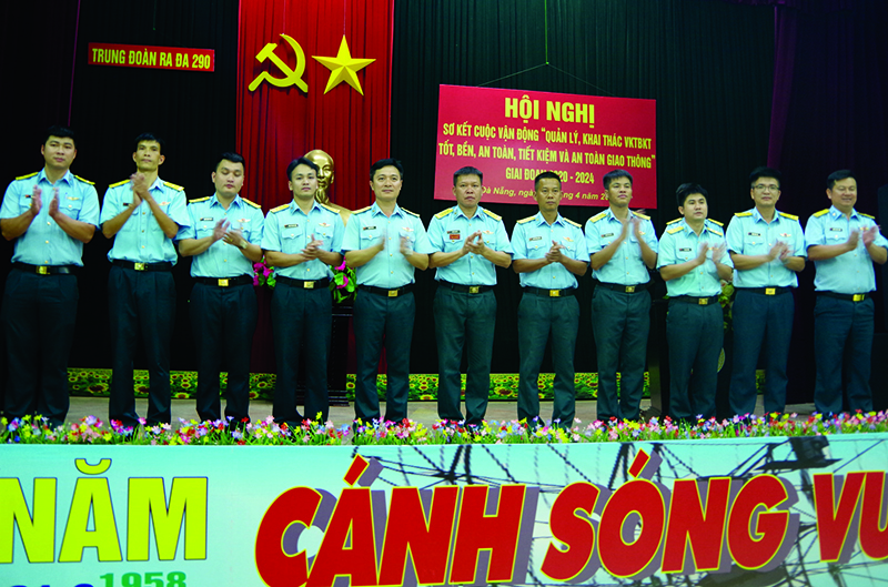 Trung đoàn 290 tổ chức Hội nghị sơ kết Cuộc vận động 50 giai đoạn 2020-2024