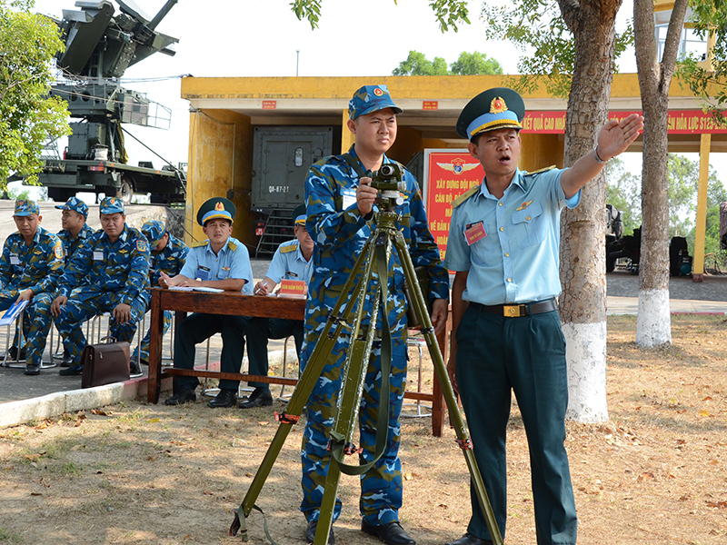 Trung đoàn 282 tổ chức Hội thao Kíp chiến đấu Tiểu đoàn hỏa lực tên lửa năm 2024