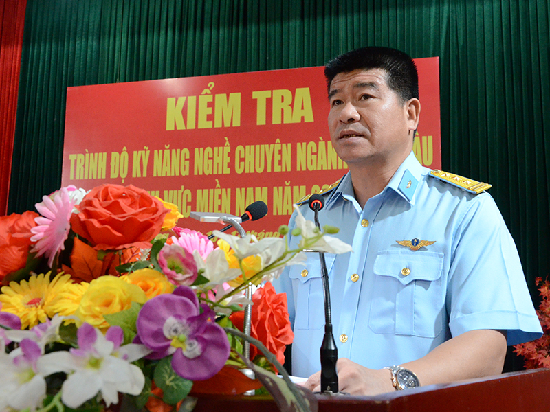 Quân chủng Phòng không - Không quân kiểm tra trình độ kỹ năng nghề chuyên ngành xăng dầu khu vực phía Nam năm 2024