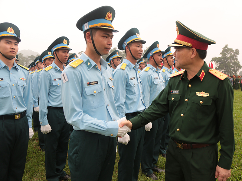 Hợp luyện các lực lượng vũ trang tham gia diễu binh, diễu hành kỷ niệm 70 năm Chiến thắng Điện Biên Phủ