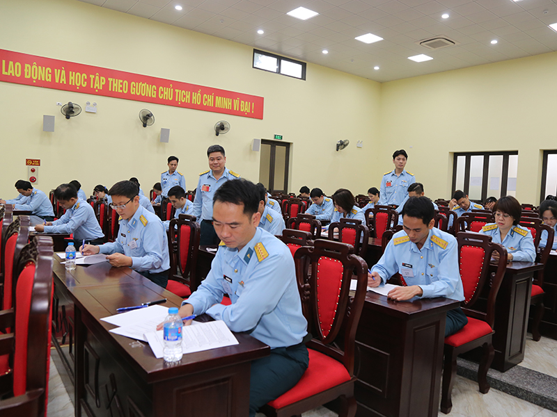 Kiểm tra trình độ kỹ năng nghề ngành Công nghệ thông tin trong Quân chủng Phòng không - Không quân năm 2024