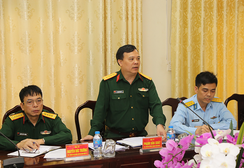 Cục Tuyên huấn (TCCT) khảo sát xây dựng phòng học chính trị cấp đại đội, tiểu đoàn và định mức ngân sách thực hiện Đề án “Đổi mới công tác giáo dục chính trị tại đơn vị trong giai đoạn mới” tại Sư đoàn 363