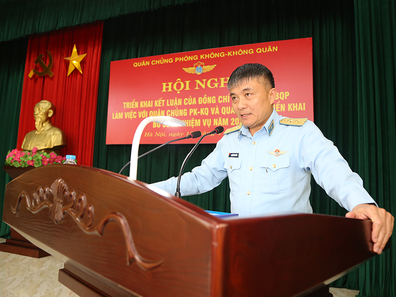Quân chủng Phòng không - Không quân tổ chức Hội nghị triển khai Kết luận của Bộ trưởng Bộ Quốc phòng