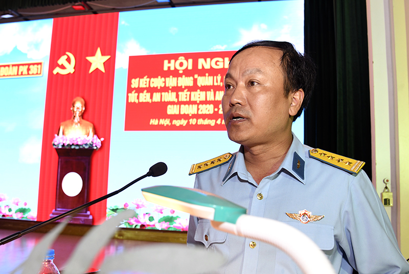 Sư đoàn 361 tổ chức Hội nghị sơ kết Cuộc vận động 50 giai đoạn 2020 - 2024