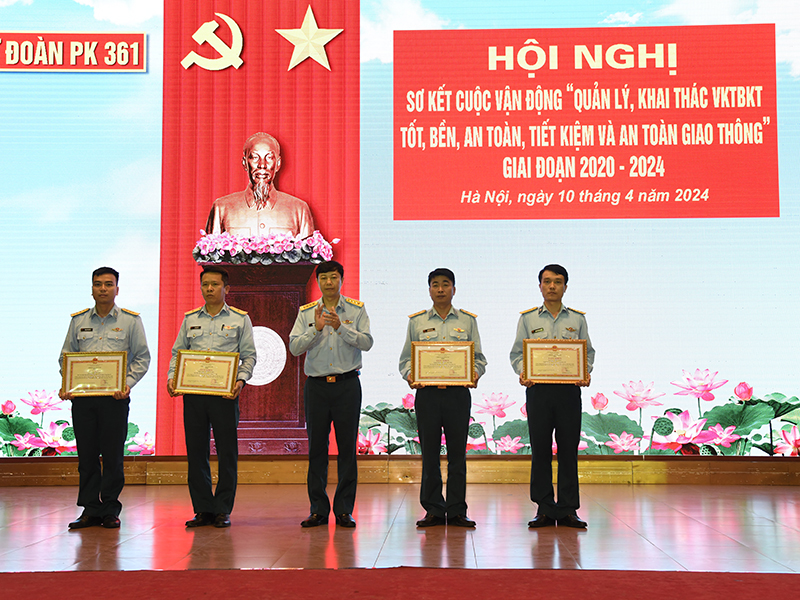 Sư đoàn 361 tổ chức Hội nghị sơ kết Cuộc vận động 50 giai đoạn 2020 - 2024