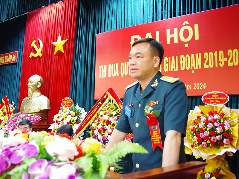 Trung đoàn 64 tổ chức Đại hội Thi đua quyết thắng giai đoạn 2019-2024