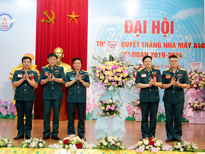 Nhà máy A40, Bộ Tham mưu PK-KQ tổ chức Đại hội Thi đua quyết thắng giai đoạn 2019-2024