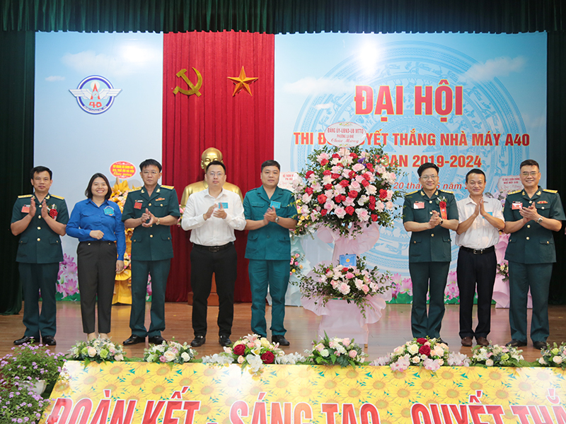 Nhà máy A40, Bộ Tham mưu PK-KQ tổ chức Đại hội Thi đua quyết thắng giai đoạn 2019-2024