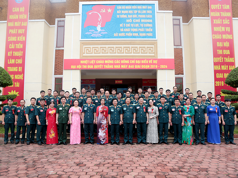 Nhà máy A40, Bộ Tham mưu PK-KQ tổ chức Đại hội Thi đua quyết thắng giai đoạn 2019-2024