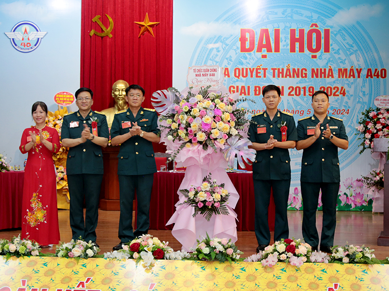 Nhà máy A40, Bộ Tham mưu PK-KQ tổ chức Đại hội Thi đua quyết thắng giai đoạn 2019-2024