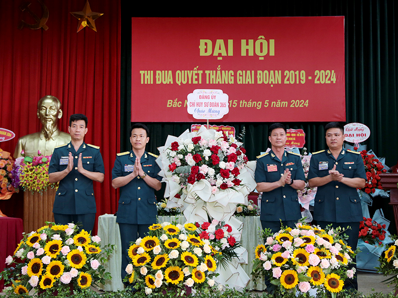 Trung đoàn 284 tổ chức Đại hội Thi đua quyết thắng giai đoạn 2019-2024