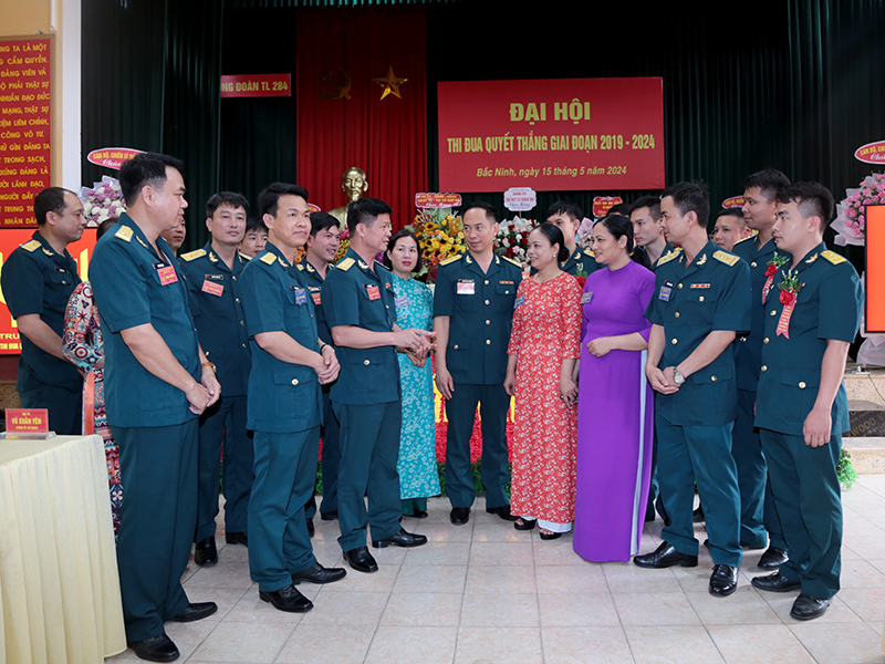 Trung đoàn 284 tổ chức Đại hội Thi đua quyết thắng giai đoạn 2019-2024