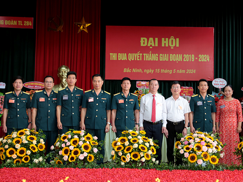 Trung đoàn 284 tổ chức Đại hội Thi đua quyết thắng giai đoạn 2019-2024